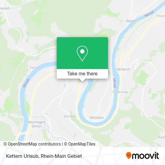 Карта Kettern Urlaub