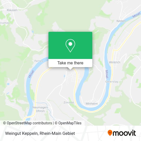 Карта Weingut Keppeln