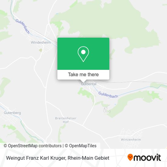 Карта Weingut Franz Karl Kruger