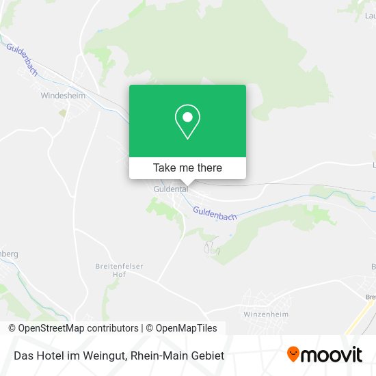 Карта Das Hotel im Weingut