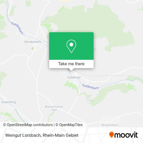 Карта Weingut Lorsbach