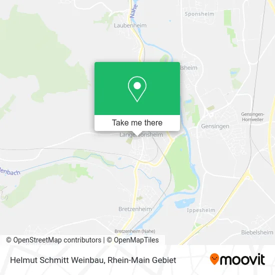 Helmut Schmitt Weinbau map
