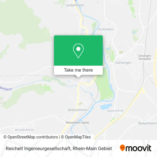Карта Reichelt Ingenieurgesellschaft