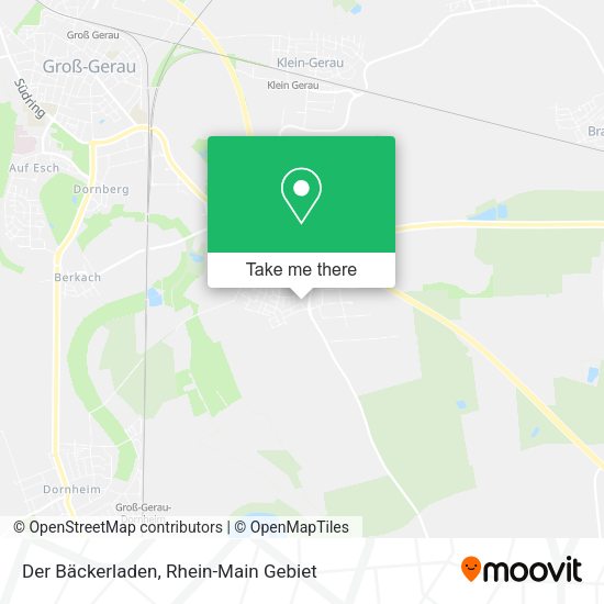 Карта Der Bäckerladen