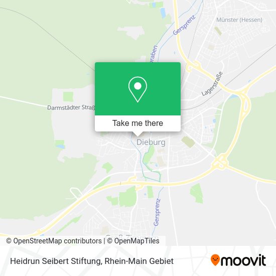 Карта Heidrun Seibert Stiftung