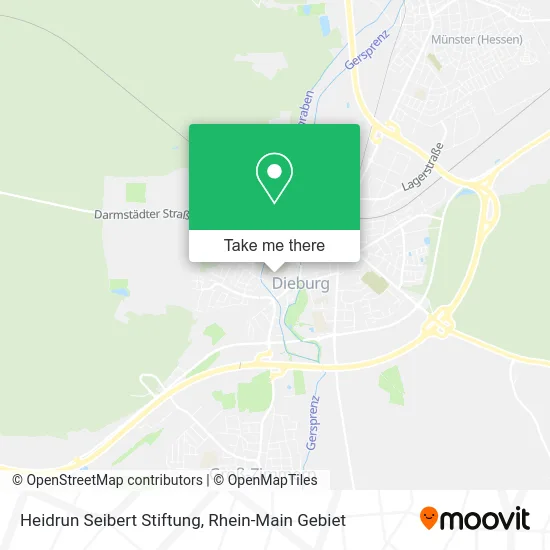 Heidrun Seibert Stiftung map