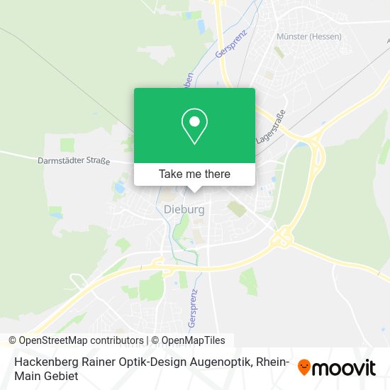 Hackenberg Rainer Optik-Design Augenoptik map