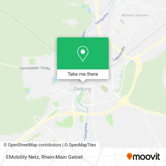 Карта EMobility Netz