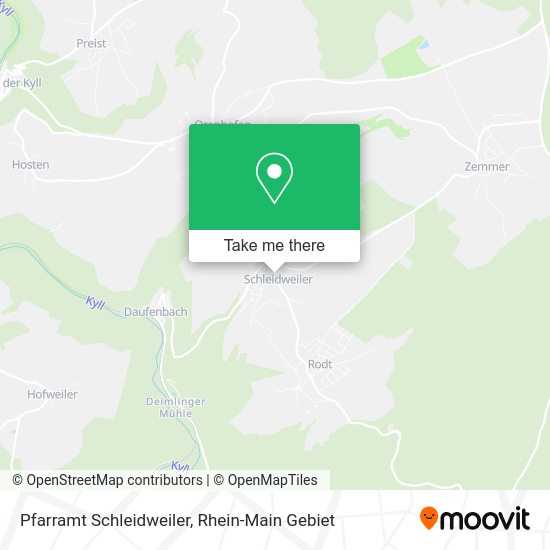 Карта Pfarramt Schleidweiler