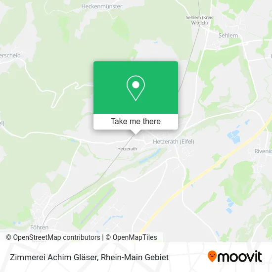 Карта Zimmerei Achim Gläser