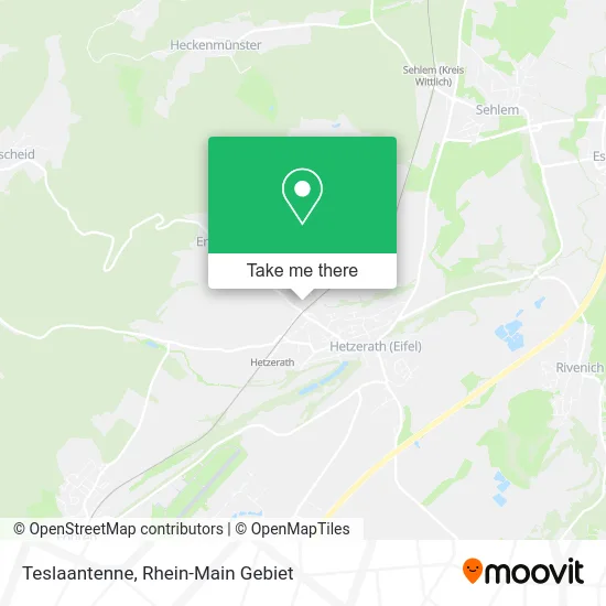Карта Teslaantenne