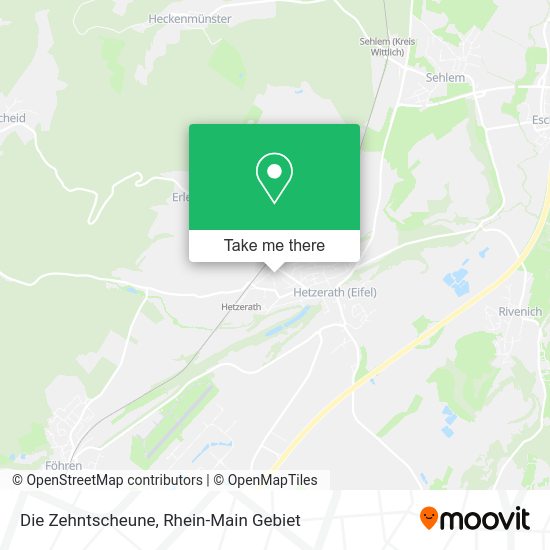 Карта Die Zehntscheune