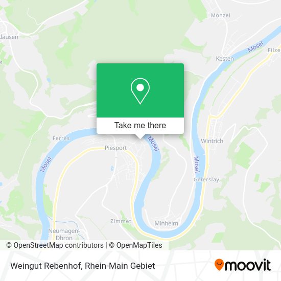 Карта Weingut Rebenhof