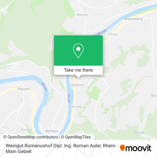Карта Weingut Romanushof Dipl. Ing. Roman Auler
