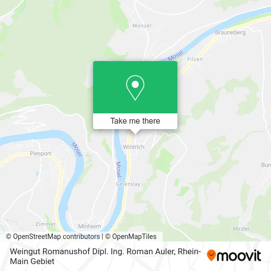 Карта Weingut Romanushof Dipl. Ing. Roman Auler