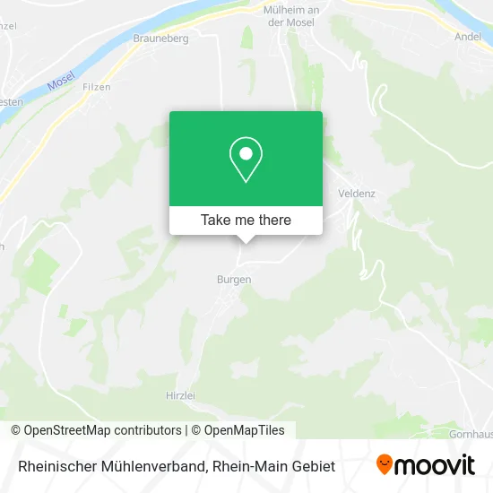 Карта Rheinischer Mühlenverband