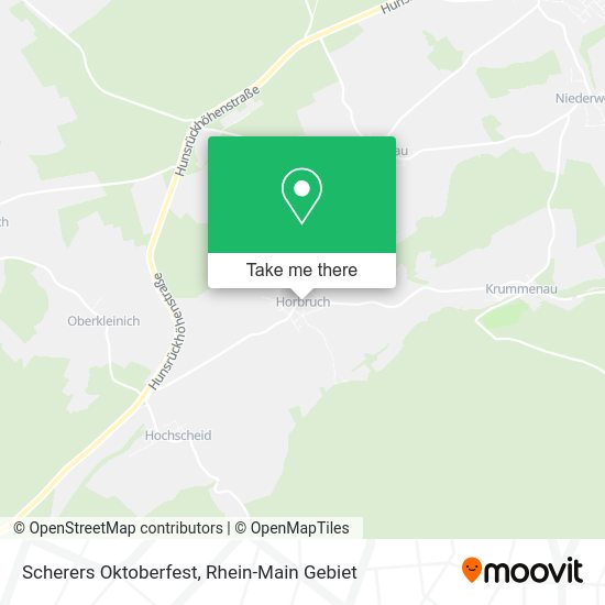 Карта Scherers Oktoberfest