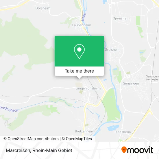 Карта Marcreisen