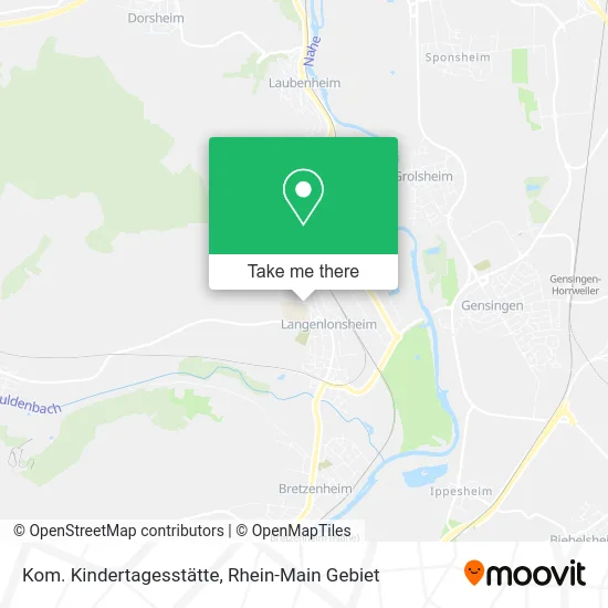 Карта Kom. Kindertagesstätte