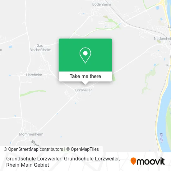 Карта Grundschule Lörzweiler: Grundschule Lörzweiler