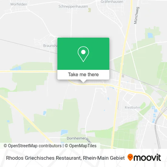 Rhodos Griechisches Restaurant map