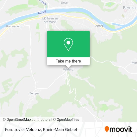 Карта Forstrevier Veldenz