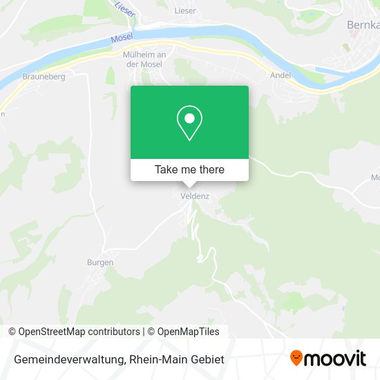 Карта Gemeindeverwaltung