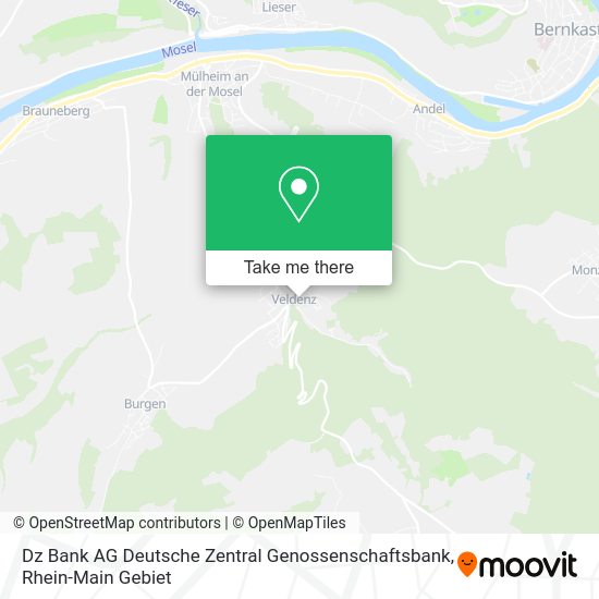 Карта Dz Bank AG Deutsche Zentral Genossenschaftsbank