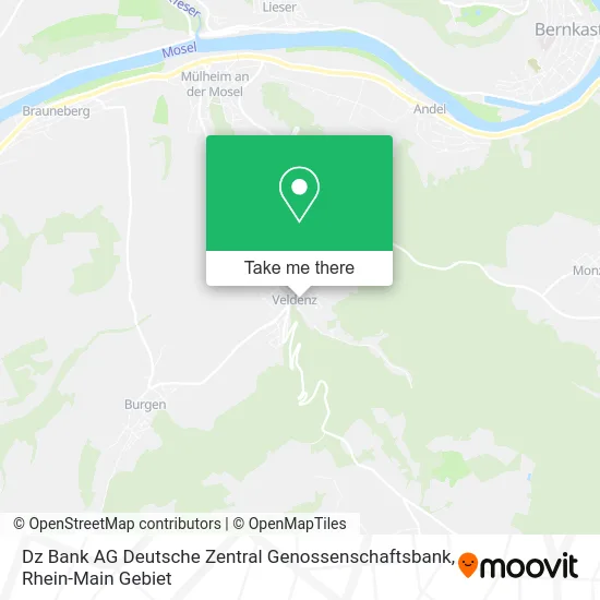 Карта Dz Bank AG Deutsche Zentral Genossenschaftsbank