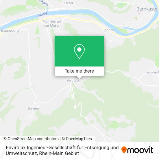 Карта Envirolux Ingenieur-Gesellschaft für Entsorgung und Umweltschutz