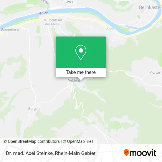 Карта Dr. med. Axel Steinke