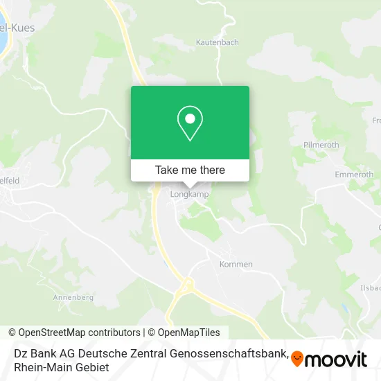 Карта Dz Bank AG Deutsche Zentral Genossenschaftsbank