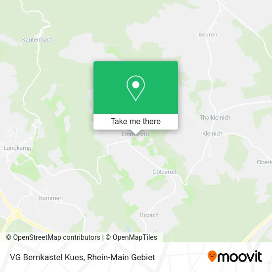 Карта VG Bernkastel Kues