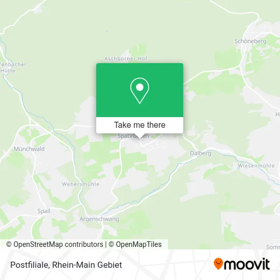 Карта Postfiliale