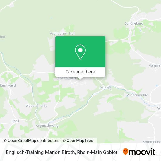 Карта Englisch-Training Marion Biroth
