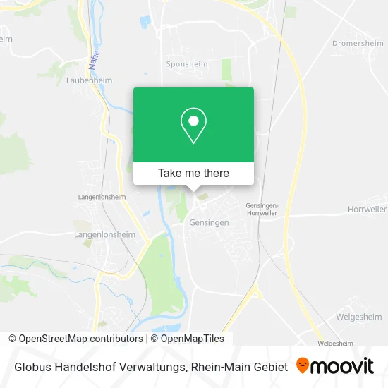 Карта Globus Handelshof Verwaltungs