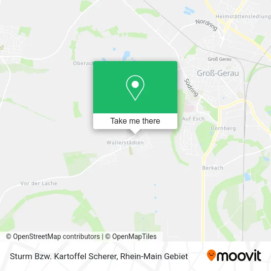 Карта Sturm Bzw. Kartoffel Scherer