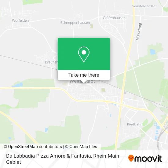 Карта Da Labbadia Pizza Amore & Fantasia