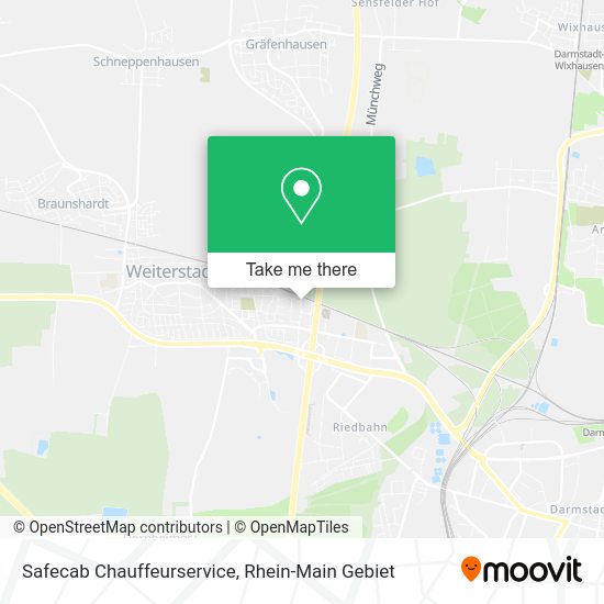 Карта Safecab Chauffeurservice