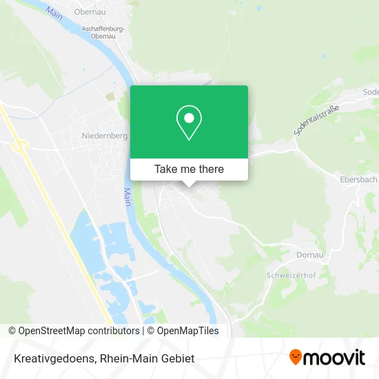 Карта Kreativgedoens