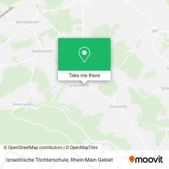 Карта Israelitische Töchterschule
