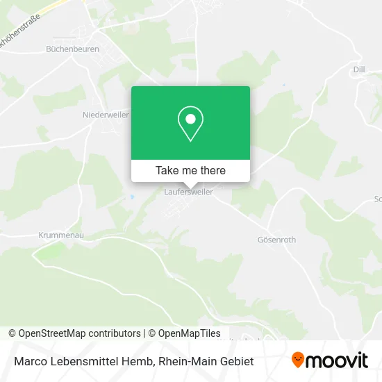Карта Marco Lebensmittel Hemb