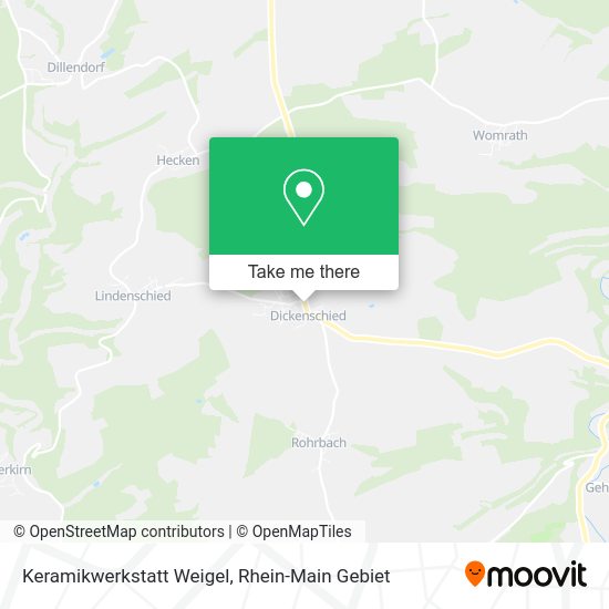 Карта Keramikwerkstatt Weigel