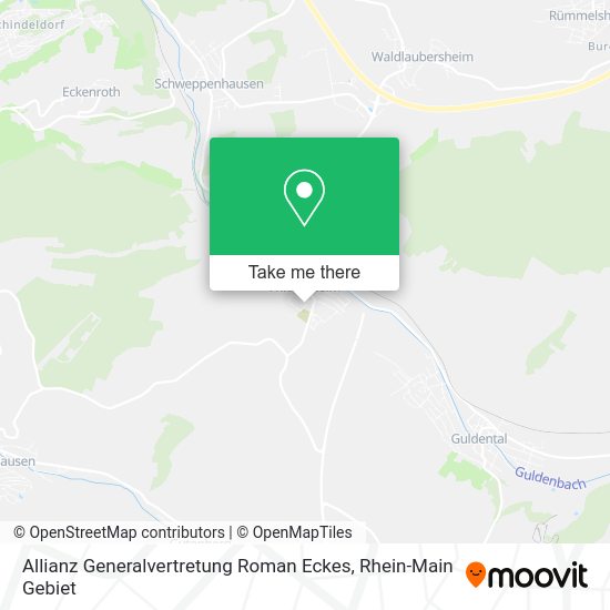 Карта Allianz Generalvertretung Roman Eckes