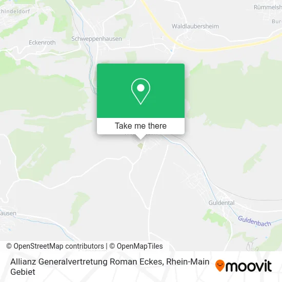 Allianz Generalvertretung Roman Eckes map