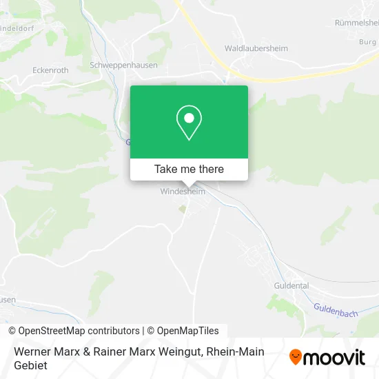 Карта Werner Marx & Rainer Marx Weingut