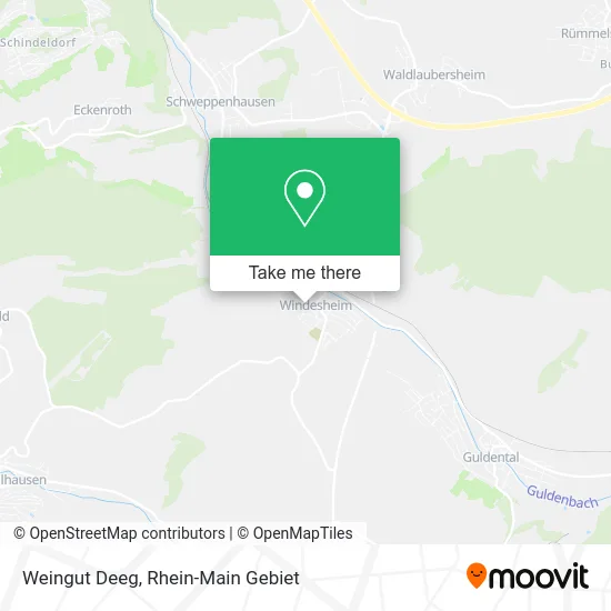 Карта Weingut Deeg