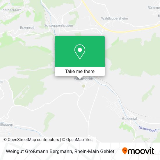 Карта Weingut Großmann Bergmann