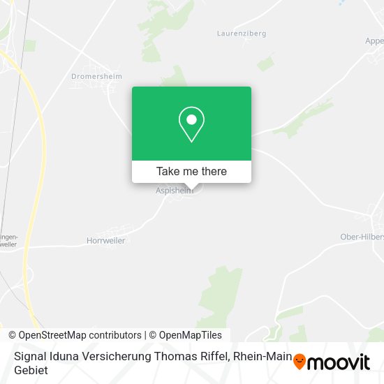Карта Signal Iduna Versicherung Thomas Riffel