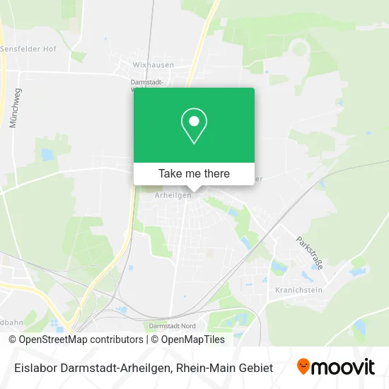 Карта Eislabor Darmstadt-Arheilgen